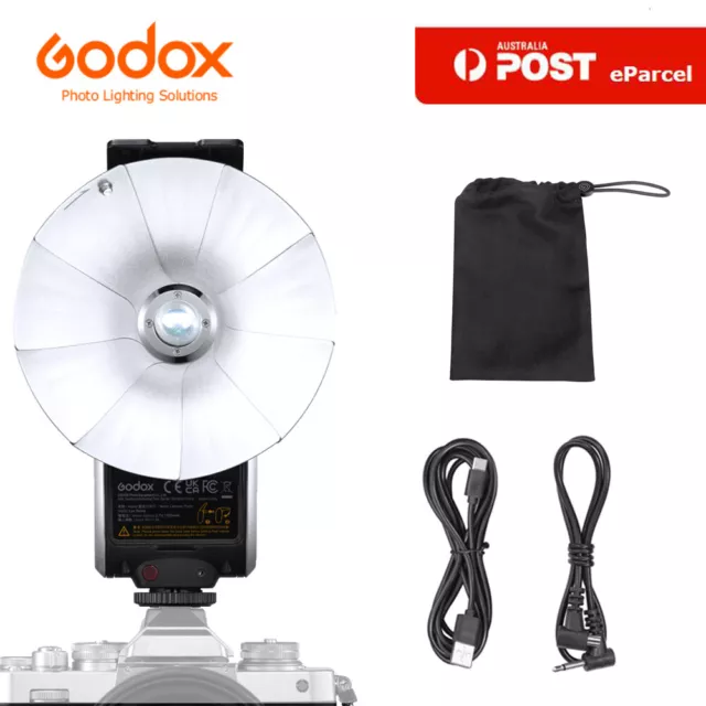 AU Godox Lux Senior Retro Camera Flash GN14 Speedlite Trigger for Camera Flash