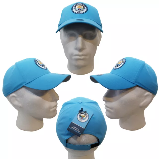 Baseballkappe Manchester City FC himmelblau Betriebsgröße Offizielle Lizenzware Geschenk