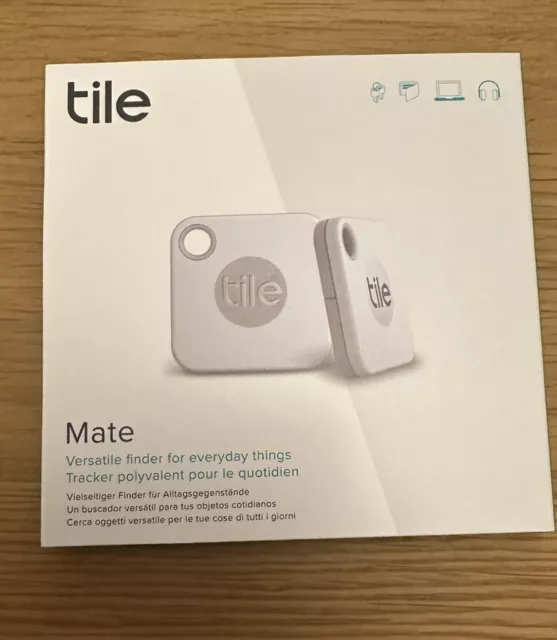 Tile Mate. Bluetooth Item Finder, 1 Pack, 60m finding range, works...