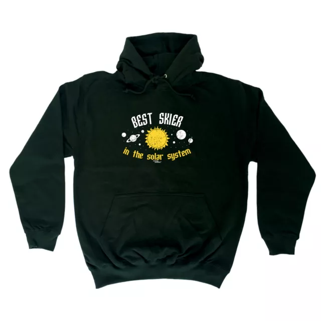Skiing Pm Best Skier In The Solar System - Novelty Clothing Funny Hoodies Hoodie