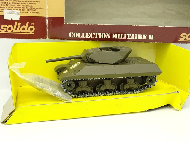 Miniature Solido 1/50 – Char AMX 13 T Ref 250 (Bon état + Boîte)