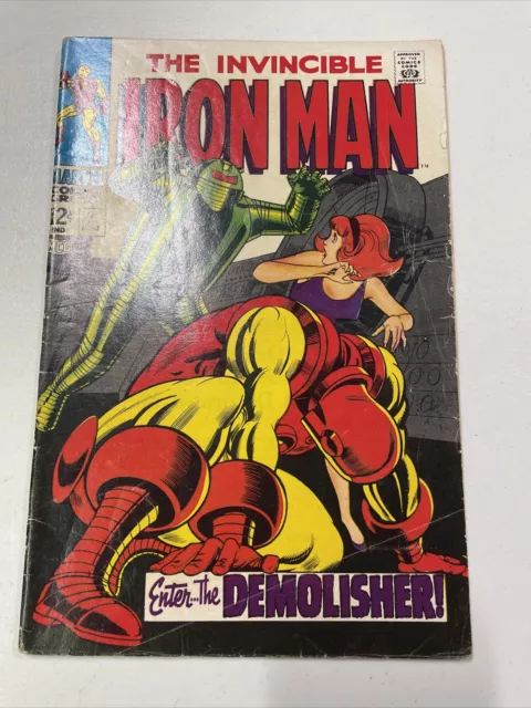 Invincible Iron-Man #2 Marvel Silver Age