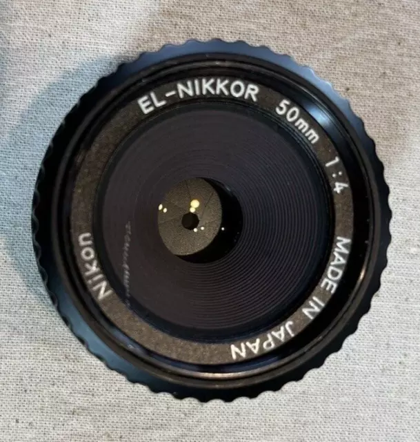 El-Nikkor Nikon F4 50mm Enlarging Lens