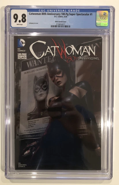 Catwoman 80th Anniversary 100-Pg Super Spectacular #1 CGC 9.8 Jeehyung Lee 2010s