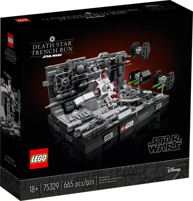 Lego Star Wars 75329 Death Star Trench Run Diorama - Brand New (Free Shipping)