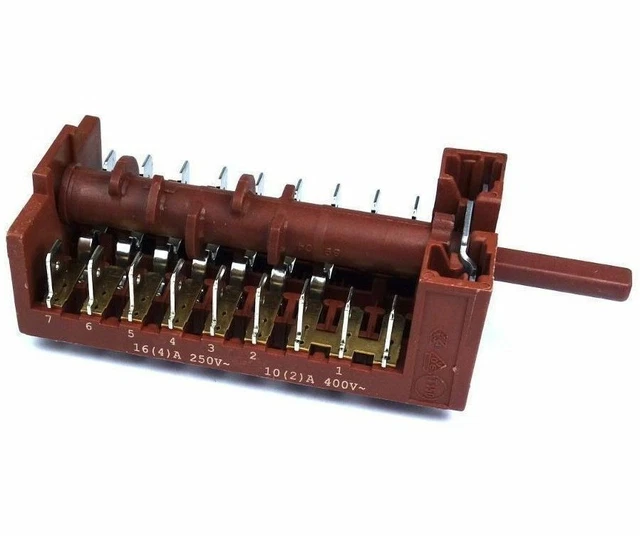 GENUINE BUSH REPLACEMENT AE6BFB Oven Cooker Function Selector Switch