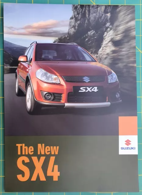 Suzuki SX4 2006 - 2007 range sales brochure.