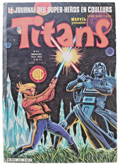 LUG  --- TITANS, numéro 43, août, 1982