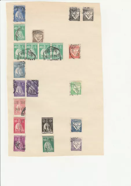 (F23) Briefmarken Portugal aus den 1920er-1930er Jahren