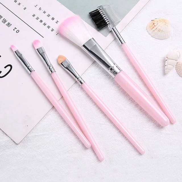Tougod Pennelli per Trucco Occhi Professionali Set Pennelli Make up Fatti a Mano 3
