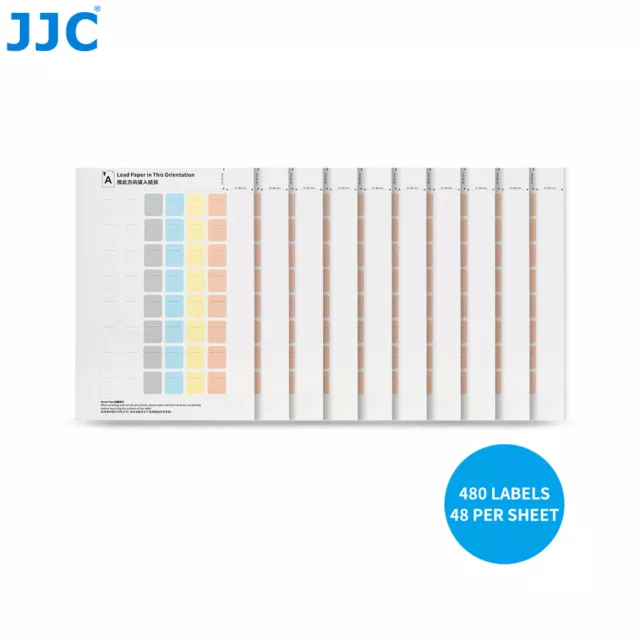 JJC SDSL-480 Memory Card Label Stickers for SD, XQD, and CFexpress Type-B cards