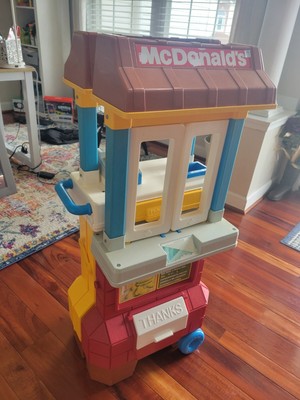 1989 fisher price mcdonalds drive thru playset