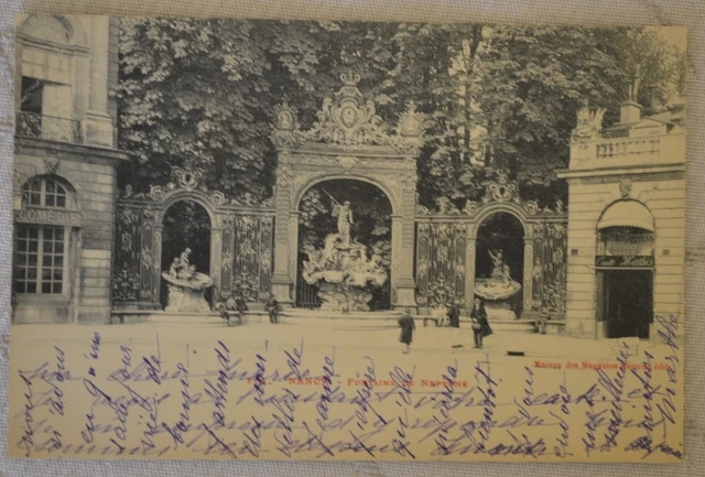 CPA"" NANCY - Fountain of Neptune