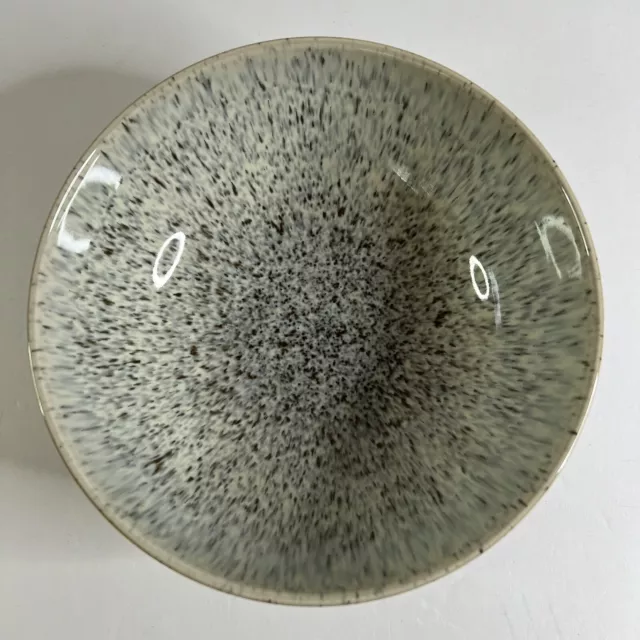 Denby Blue Halo Speckle Stoneware Cereal Coupe Bowl - Single Bowl