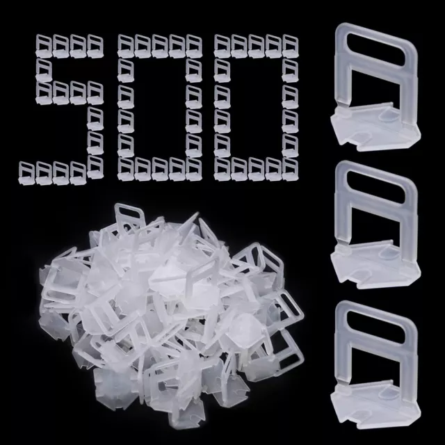 500X Tile Leveling Spacer System 1.5MM Tool Clips Wedges Flooring Lippage Plier