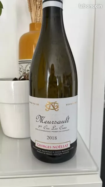 MEURSAULT 1er CRU LES CRAS 2018