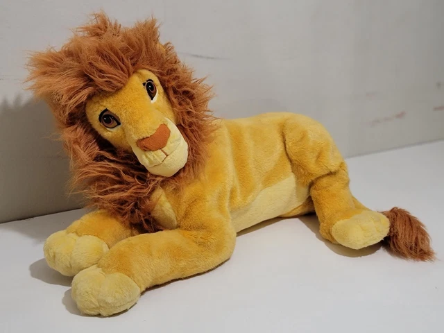 VINTAGE 1990S DISNEY Lion King Large Adult Simba Plush Toy 24” Jumbo ...
