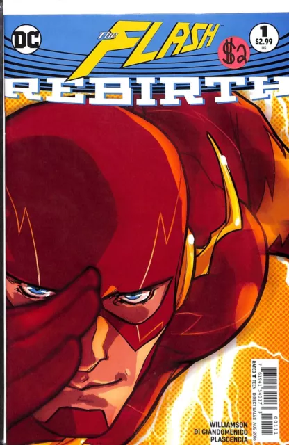 Flash Rebirth Issue #1 Comic Book. 1st Cameo Godspeed. (One Shot) DC 2016