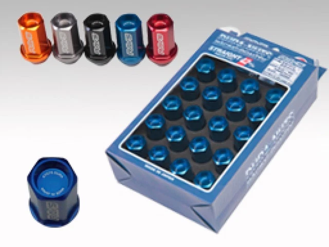 Rays Dura-Nut L32 Straight Type 12x1.25 Lug Nut Set 16 Lug 4 Lock Set - Gunmetal main image 0