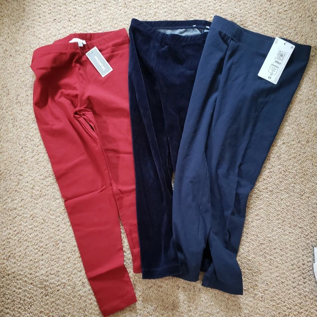 Pacchetto leggings ragazze 6-7 anni