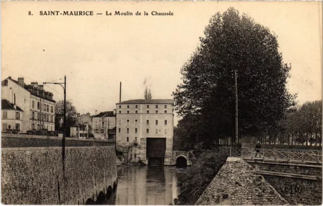 CPA AK St.Maurice Le Moulin de la Chaussee FRANCE (1282991)