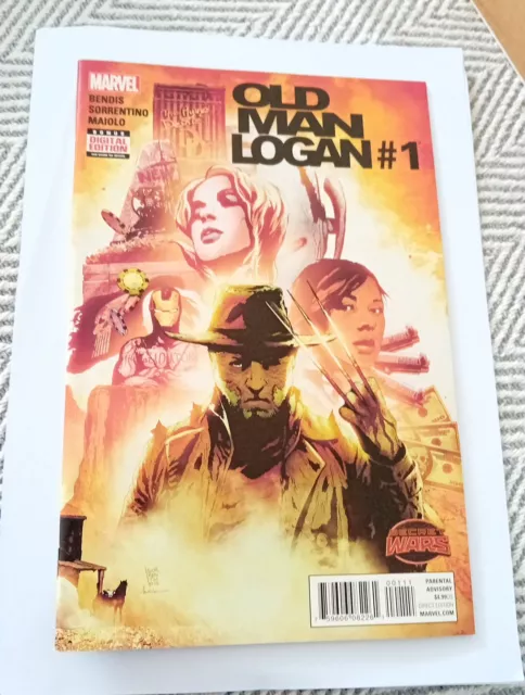 Old Man Logan #1 001 Marvel Comics Secret Wars August 2015