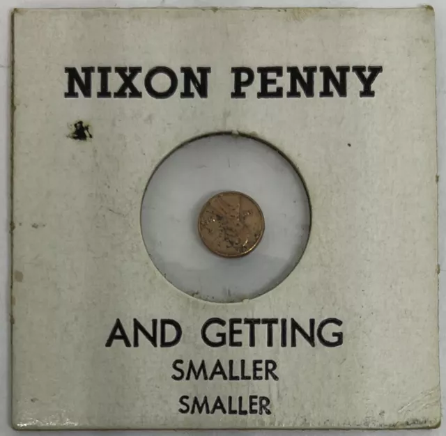Nixon Penny and Getting Smaller