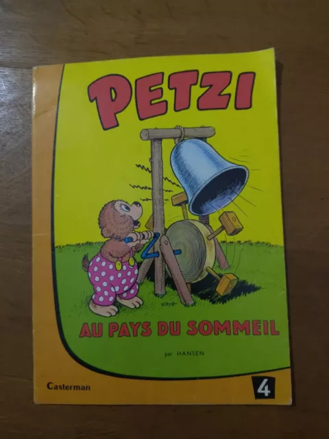 BD petzi n°4 au pays du sommeil rééd 1967 bon état hansen