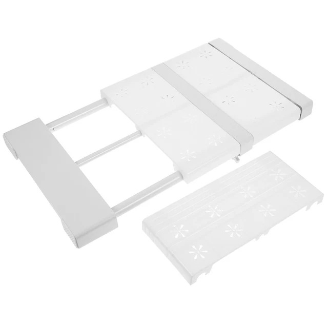 Mensola Armadio Estensibile - Ripiano Regolabile Senza Fori, Carico 20 Kg - Foto 2