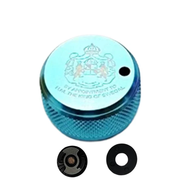 Poignée De Bobine Casting 4 BB - Compatible Daiwa, Abu Garcia, Bouton Noir EVA