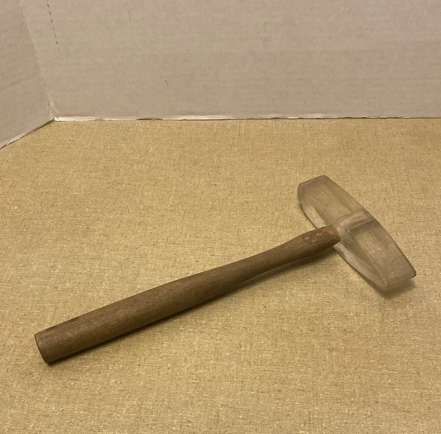 Vintage Unusual Hammer with Lucite Head