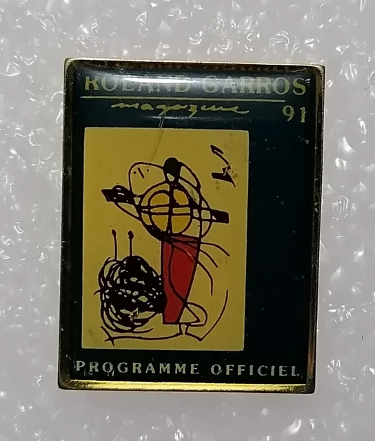 5 PIN'S TENNIS Roland Garros 94 Beau Rare Rafa Retour Gagnant Bgi