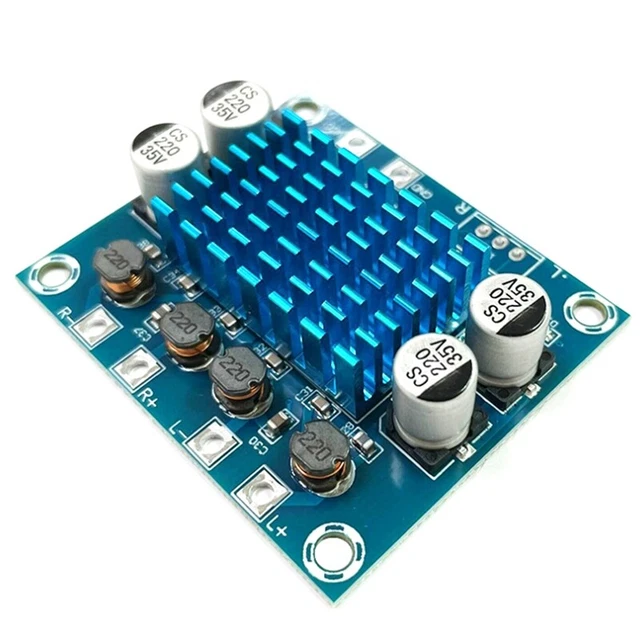 1PCS XH-A232 30W+30W 2.0 Channel Digital Stereo Audio  Amplifier Board DC 8X9