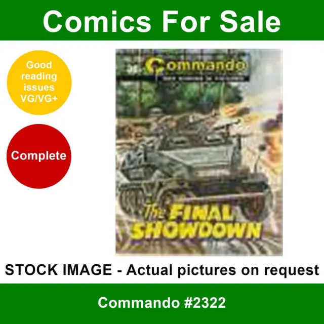 Commando #2322 comic VG/VG+ DC Thomson