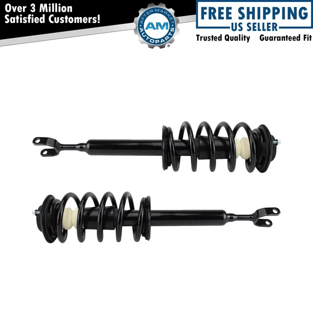 Front Strut & Spring Assembly Set Fits 2000-2004 Audi A6 2001-2005 VW Passat
