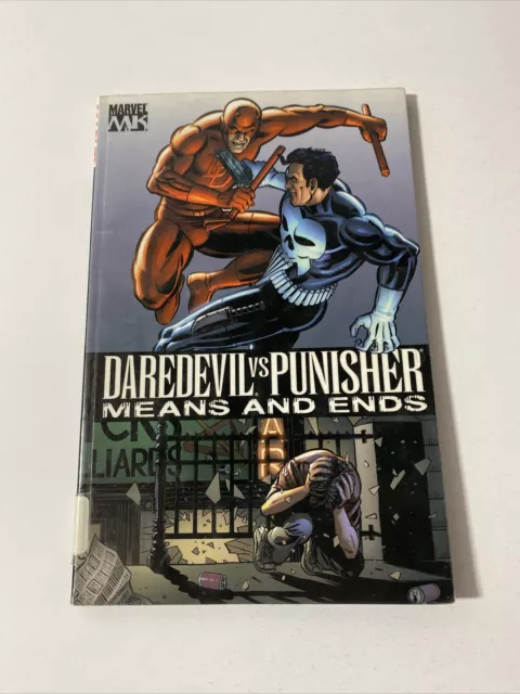 Daredevil Vs Punisher Means And Ends Marvel Comics 2006 Trade Paperback