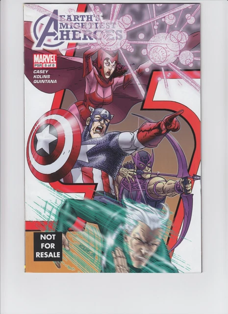 AVENGERS: EARTH'S MIGHTIEST HEROES #8 (Marvel Legends Toybiz Reprint) FINE 2005