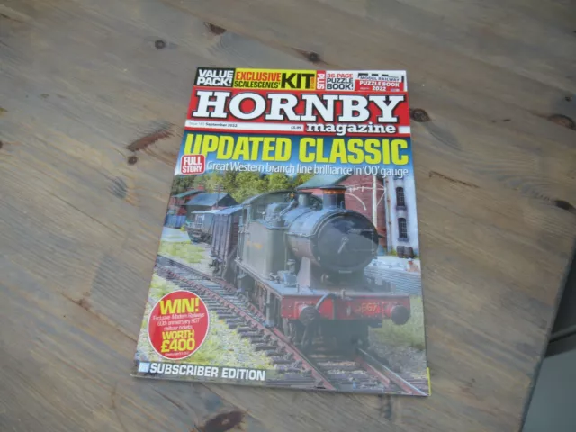 Hornby Magazine, Issue 183, September 2022, Complete and clean. Post free UK