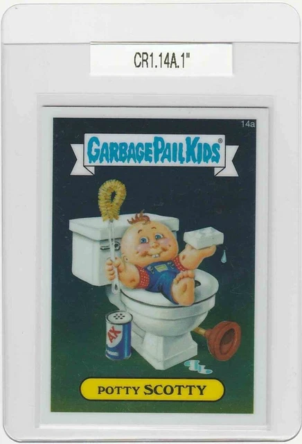 Garbage Pail Kids Potty Scotty 14a GPK Topps 2013 Chrome Series 1