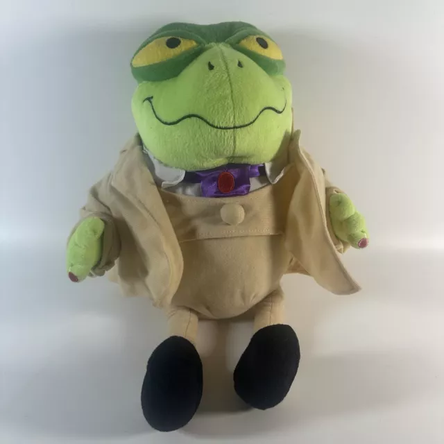 Baron Silas Von Greenback Frog Plush from Danger Mouse