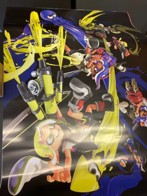 Nintendo Multiplayer Festival Poster Set - Kirby, Splatoon, Mario Kart