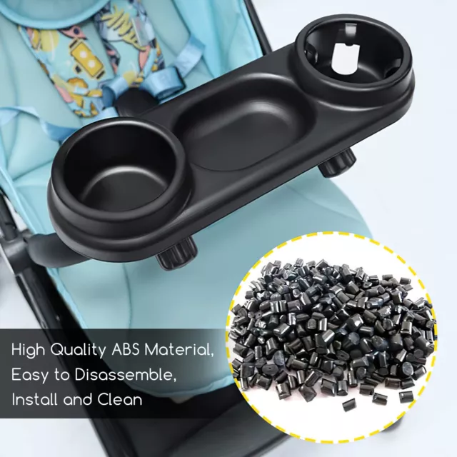 General Baby Stroller Snack Tray With Cup Holder Snack Tray Storage Box