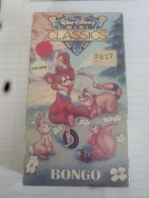 WALT DISNEY MINI Classics - Bongo (VHS, 1991) $5.43 - PicClick CA