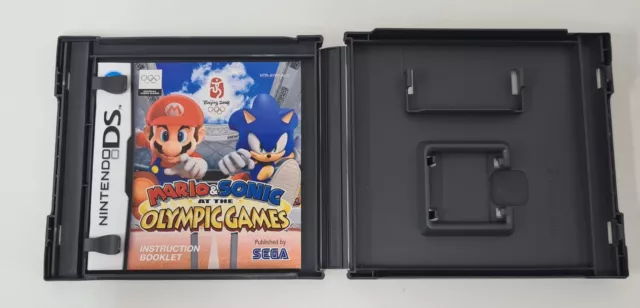 Mario & and Sonic at the Olympic Games Nintendo DS *Case & Manual Only* Tracked 3