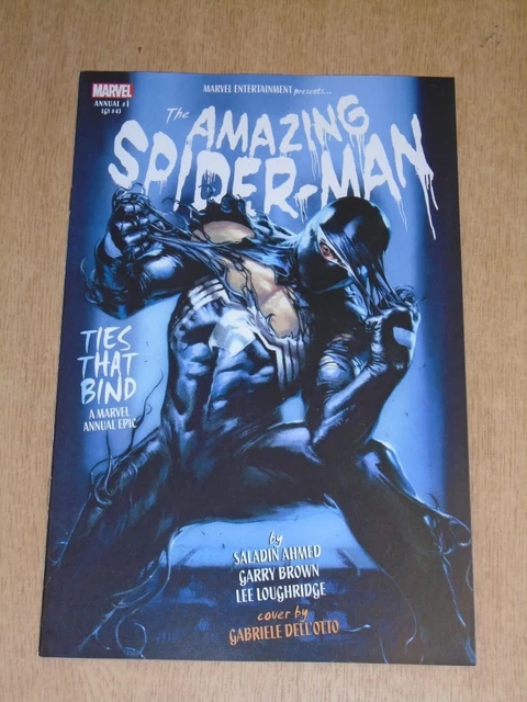 Spiderman Amazing Annual #1 Marvel Comics Variant November 2018