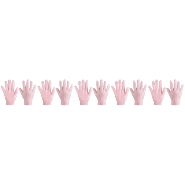 5 paia guanti nutrienti rosa Sebs signorina