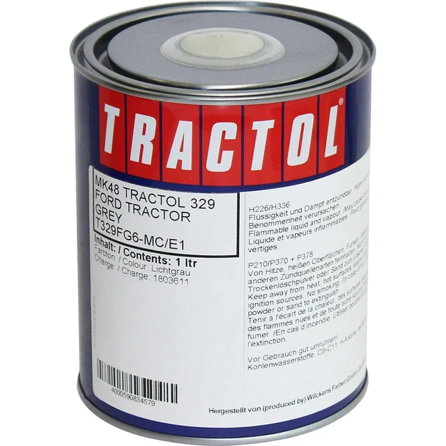 Vernice Tractol 1L Ford Grey