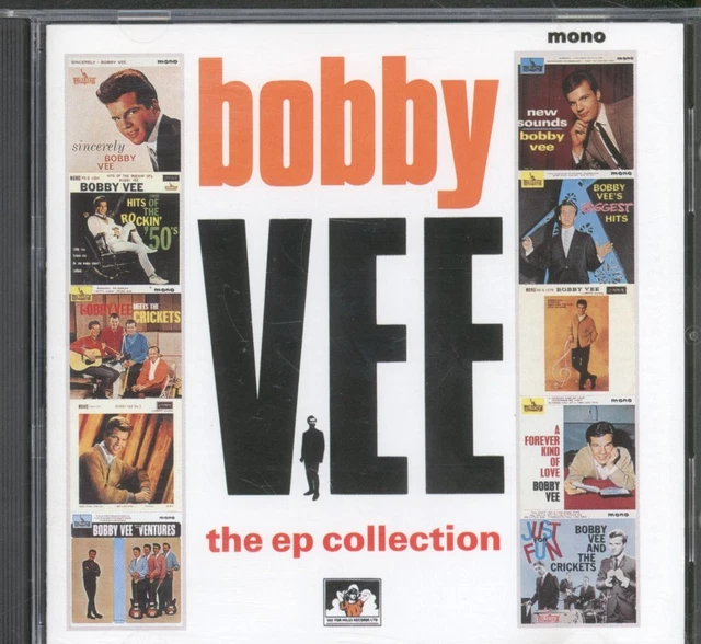 Bobby Vee EP Collection CD UK See For Miles  Ltd. 1991 2 albums on 1 CD SEECD297