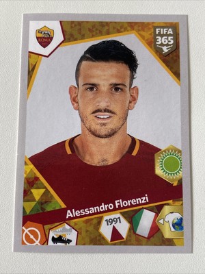 279 Alessandro Florenzi Alessandro Panini Fifa 365 2017 Adesivo No 