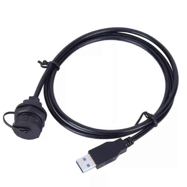 USB 3.0 Connecteur Prise Femelle Imprimante Cable Rallonge Imperm��able Panneau